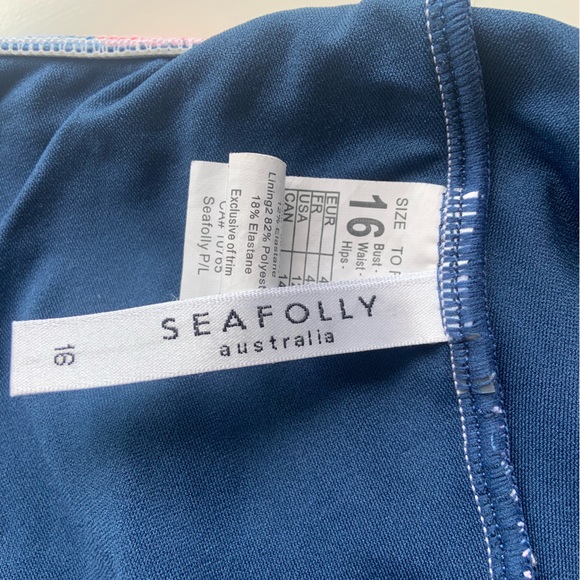 Seafolly Underwire One Piece Swimsuit - Picture 7 of 9